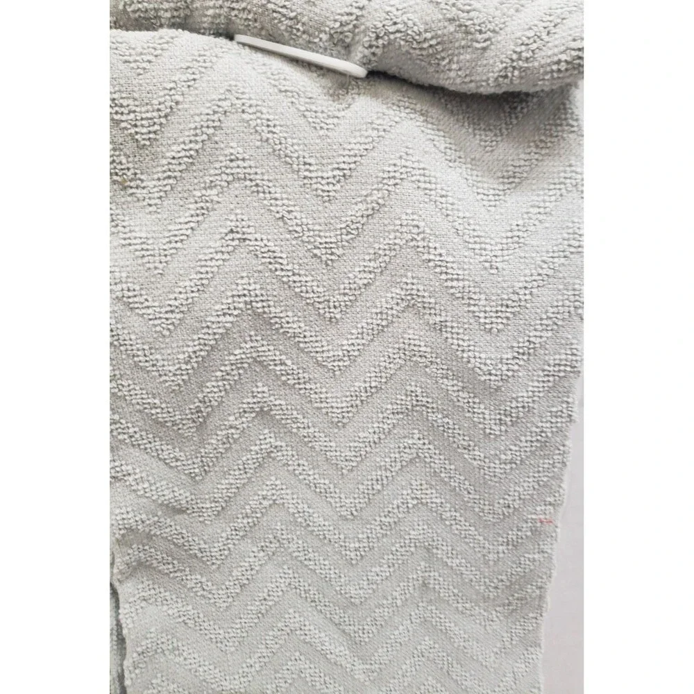 2 Same Jumbo Textured Towels w/Patch(18
